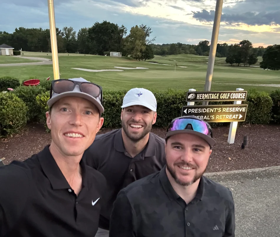 Highcamp Compliance team golfing