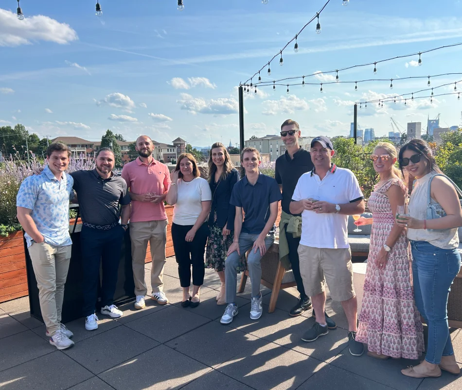 Highcamp Compliance team having picnic